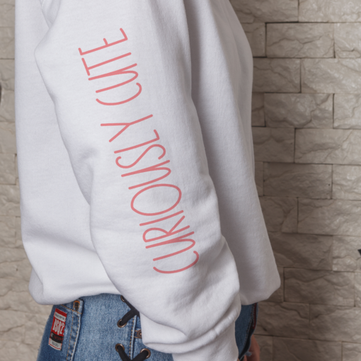 Curiously Cute Unisex Crewneck Sweatshirt with Bunny Designs - Image 6